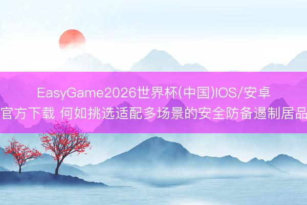 EasyGame2026世界杯(中国)IOS/安卓官方下载 何如挑选适配多场景的安全防备遏制居品