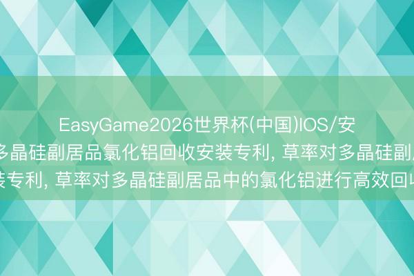 EasyGame2026世界杯(中国)IOS/安卓官方下载 胜蓝化工赢得多晶硅副居品氯化铝回收安装专利, 草率对多晶硅副居品中的氯化铝进行高效回收