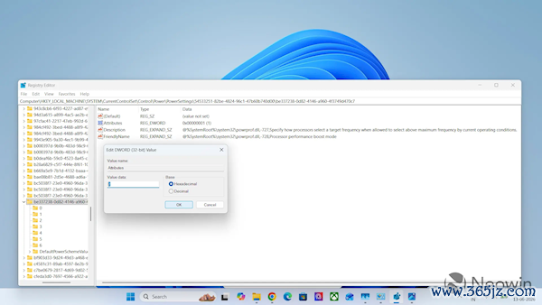 Windows 11居然荫藏了7种CPU性能面容！只需修改注册表一个数 一键解锁电脑后劲